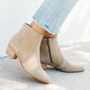 Soludos Lola Bootie NWOB - Cream color, size 7